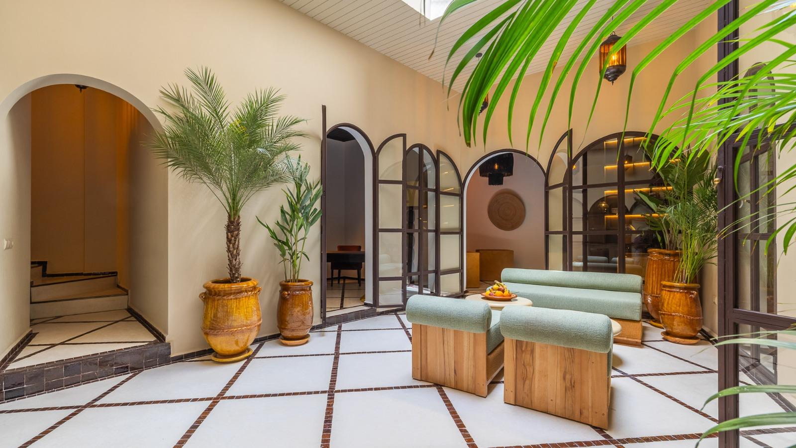 riad écologique à Marrakech